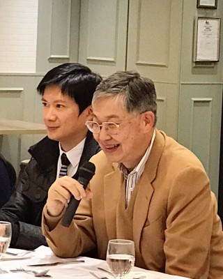 籌辦「智人飯局」之「自組織」 -- 施永青先生