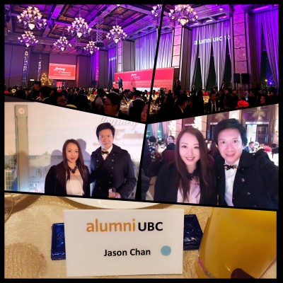 Thanks #WendyLee for invitation to join Alumni UBC Gala Dinner